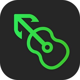 MusicHarbor Icon Minimal Dark - Green