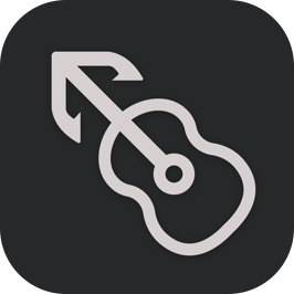 MusicHarbor Icon Minimal Dark - Solid