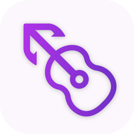 MusicHarbor Icon Minimal - Violet