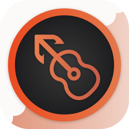 MusicHarbor Icon Original - Blood Orange